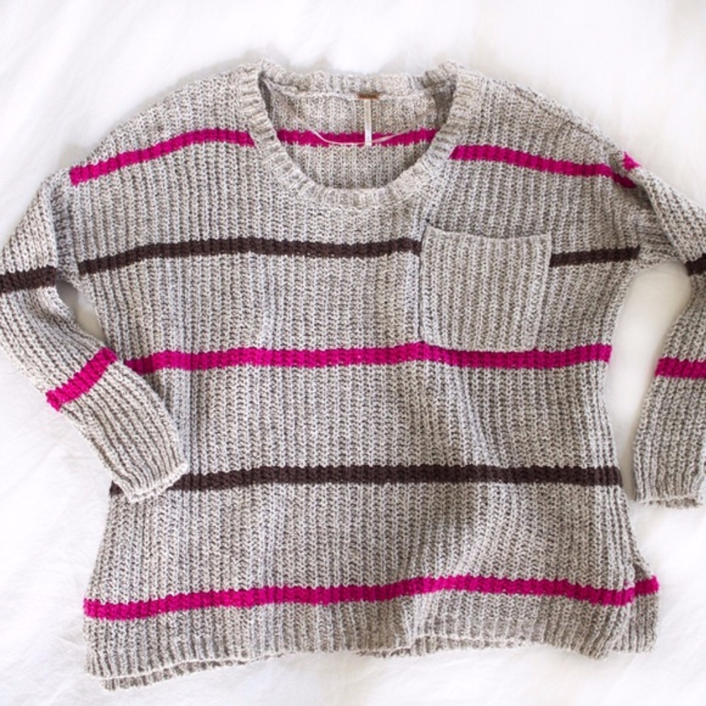 Free people striped sweater
